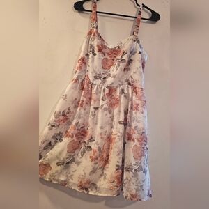Floral print dress